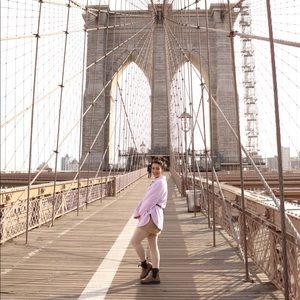 Free People Lavender Sweater